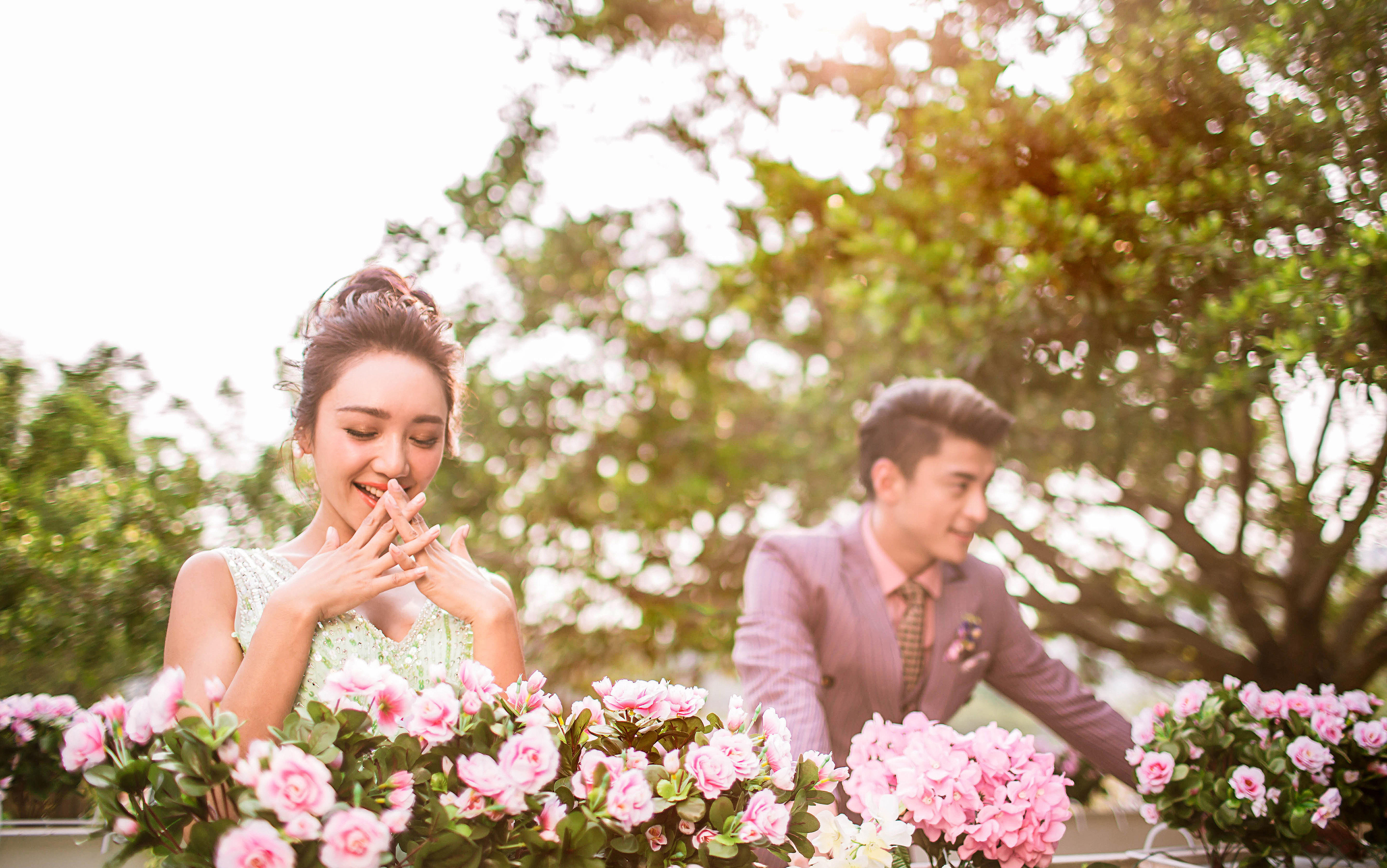 【超值特惠】外景韩式简约风格婚纱照