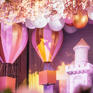 「告白气球」18年大热 粉色城堡浪漫布景