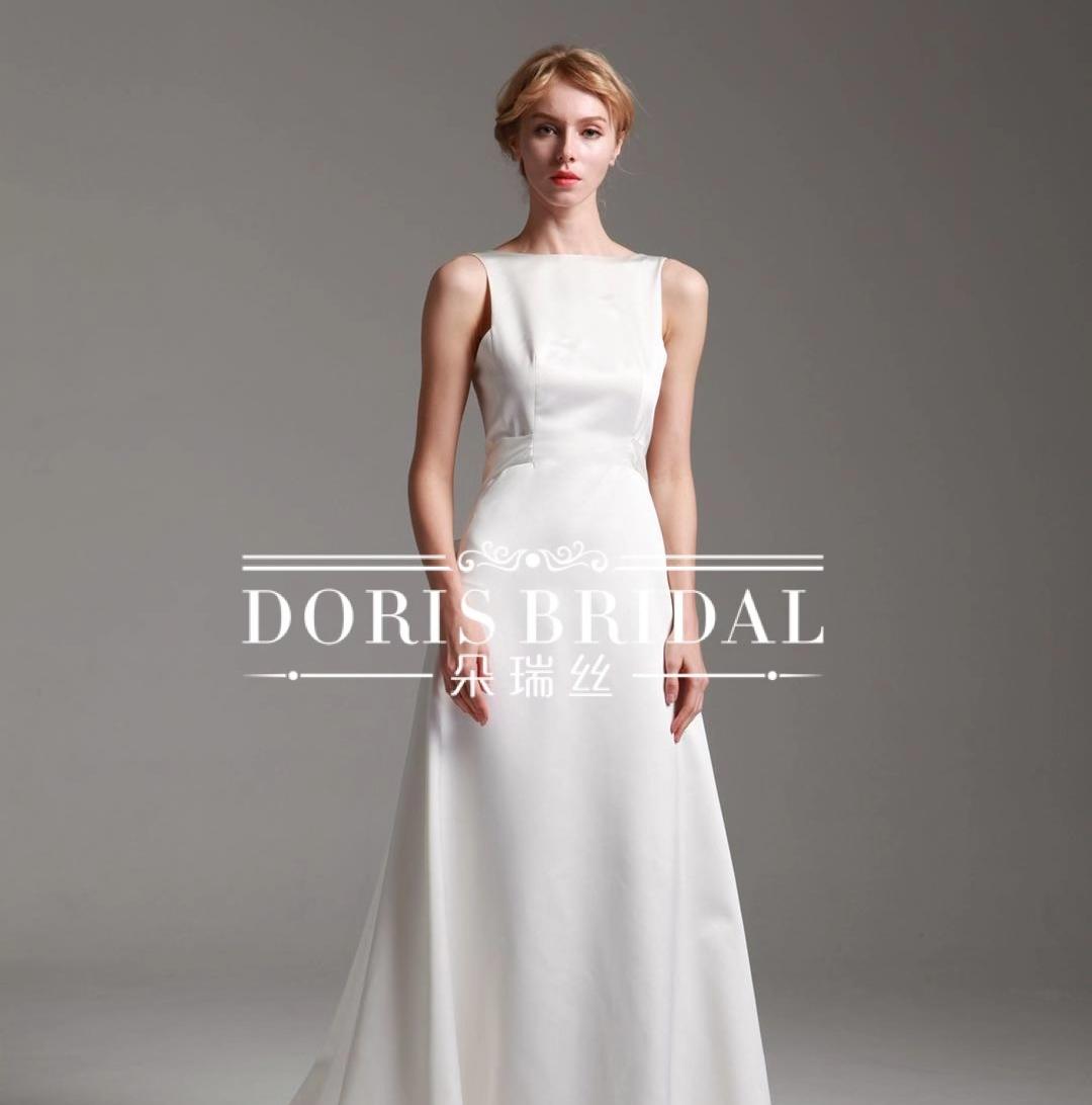 梦幻优雅系列婚纱三件套（主纱、出门纱中式、礼服）