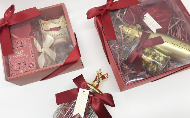红色糖盒创意婚礼喜糖盒子满月伴手透明礼盒