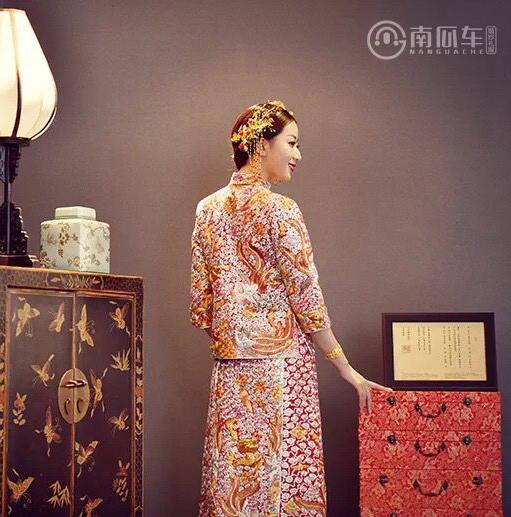 【超值租赁】手工刺绣龙凤褂 潮褂-婚纱 套系