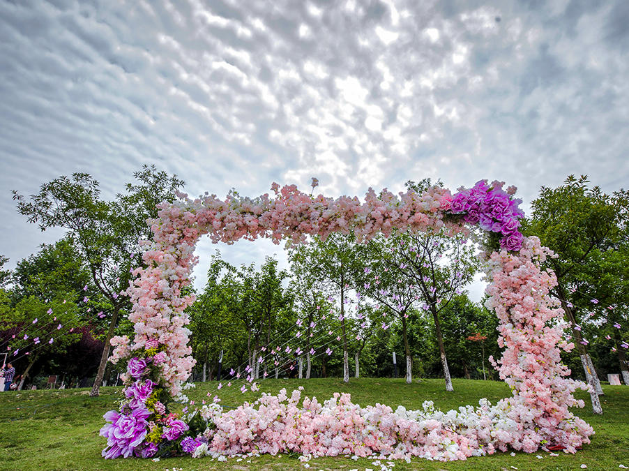 【双城纪】樱花粉梦幻草坪婚礼