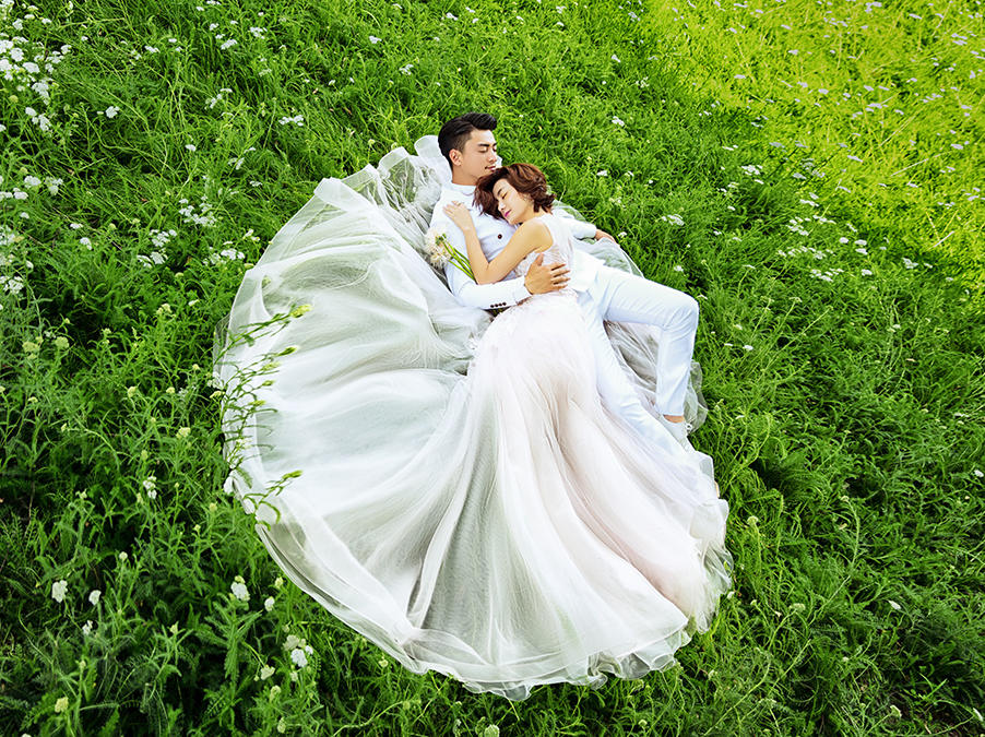 精灵婚纱照_森系精灵婚纱照(3)