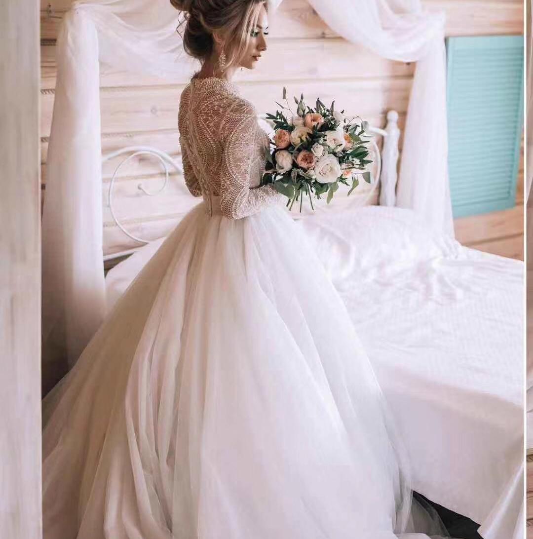 【超值三件套婚纱】主纱、出门纱、敬酒服