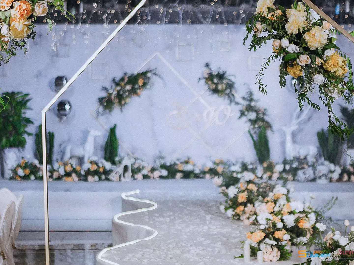 【sunny喜铺】阳光房清新室内主题婚礼