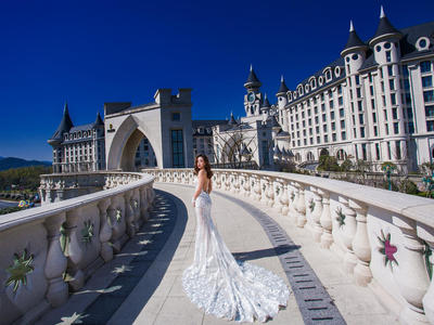 安吉天空之城城堡婚纱摄影