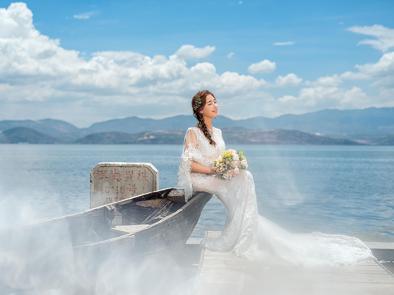 云南大理古都新影最文艺浪漫婚纱照/I DO国际婚纱摄影。