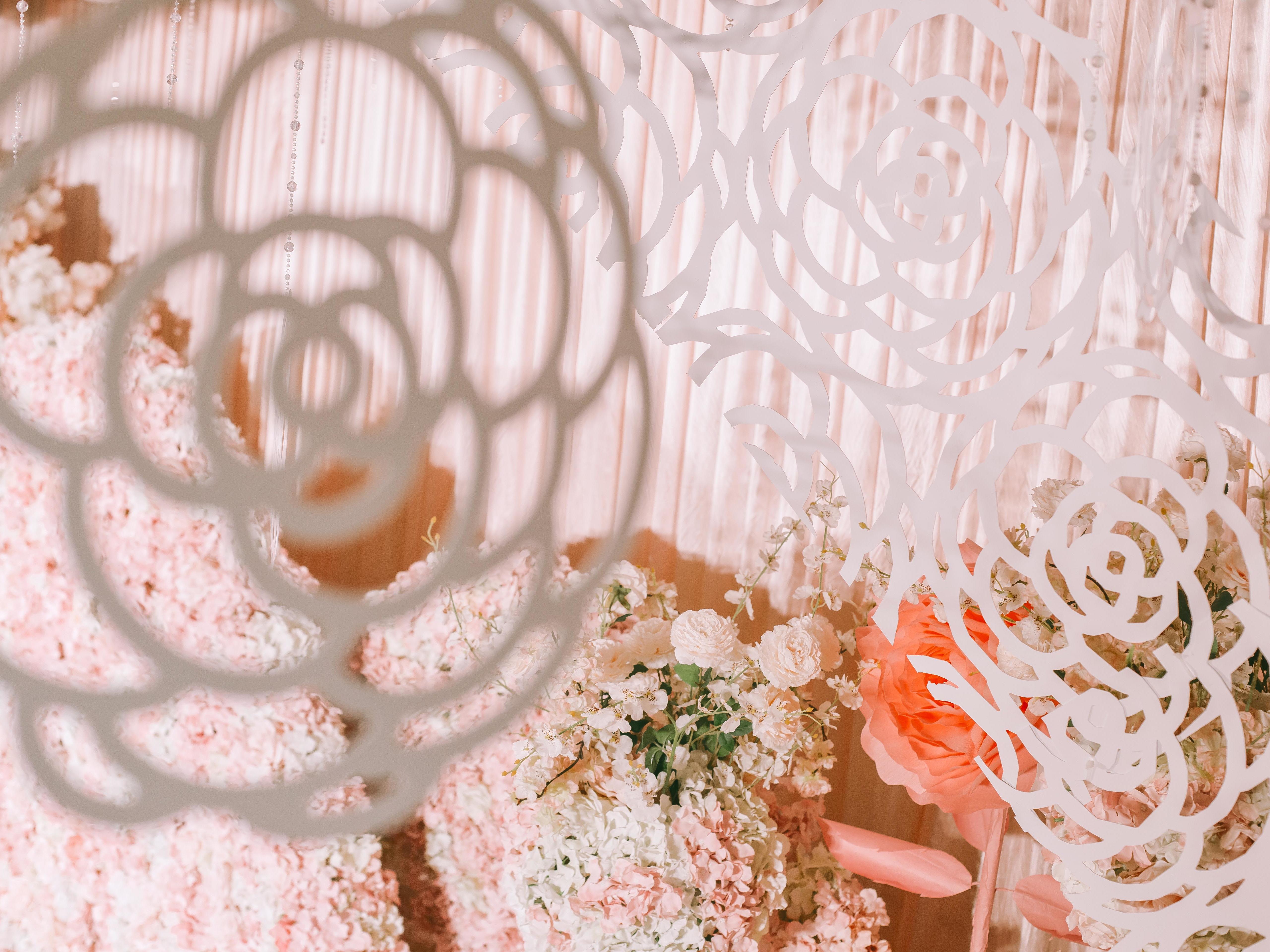 「龙凤天合婚礼」粉色樱花主题婚礼