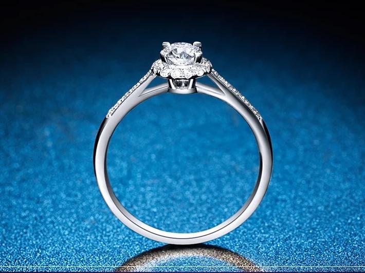 米兰珠宝--缘定此生系列1克拉女士钻戒