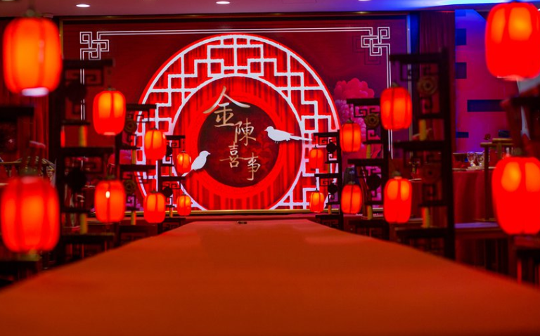 美乐婚礼《白绿清新西式婚礼》