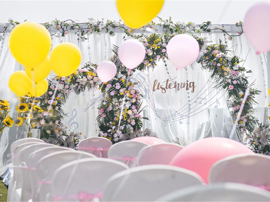 【同心缘婚庆】  向日葵小清新草坪婚礼