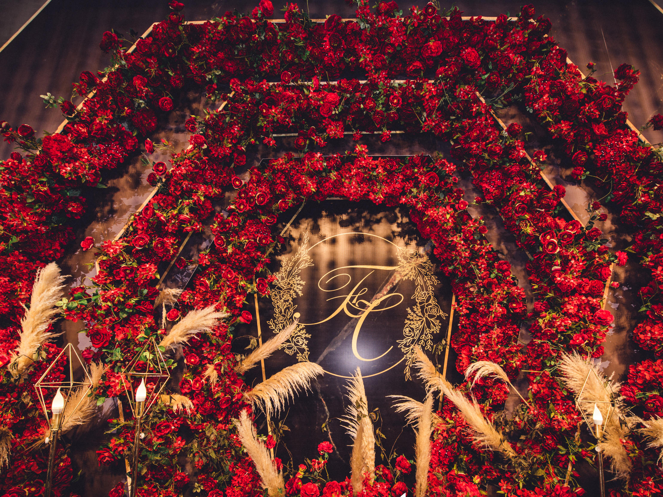 【纪念日婚礼】满满的玫瑰代表对你的爱意