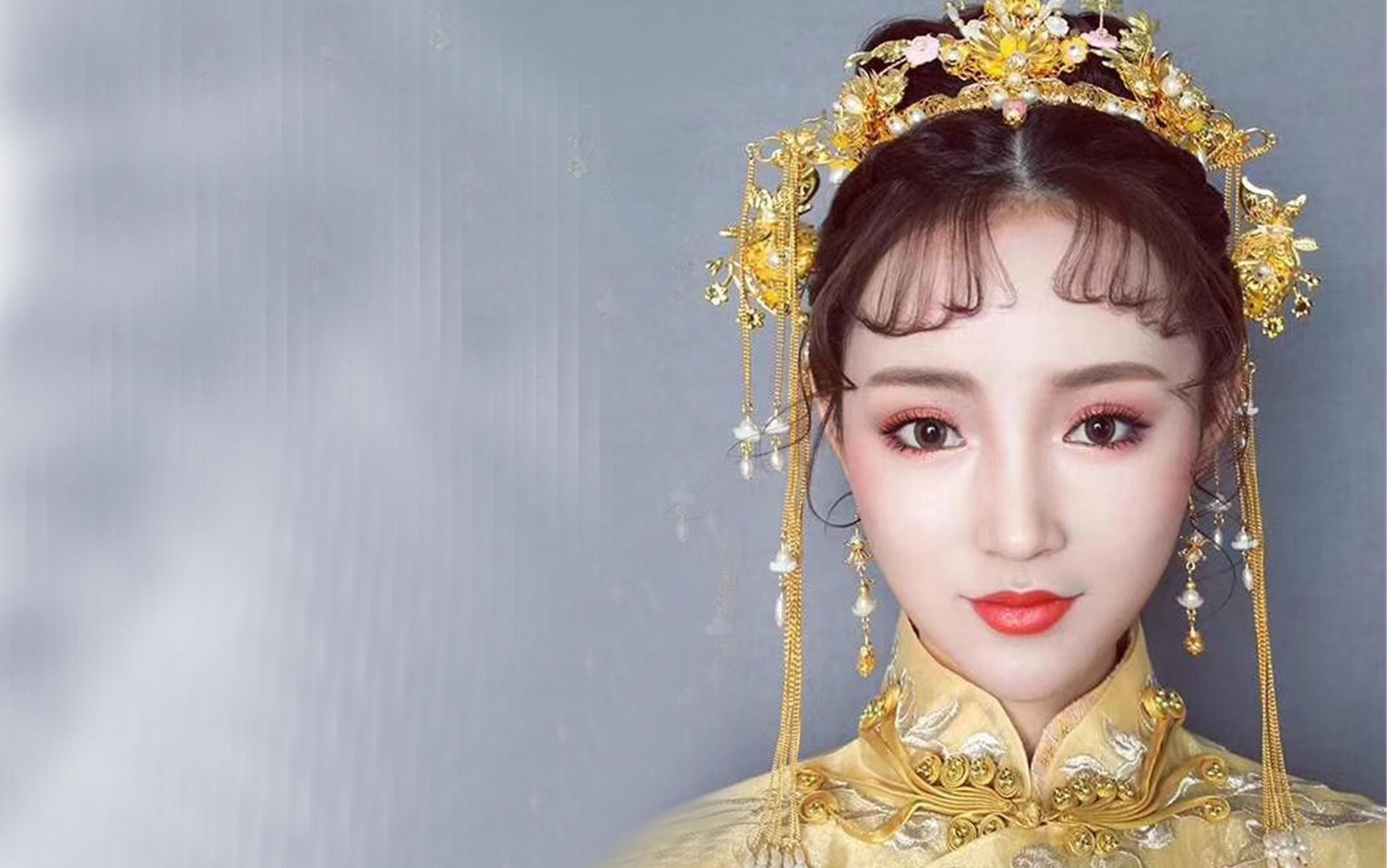 伊嫁婚纱中式秀禾服造型案例分享