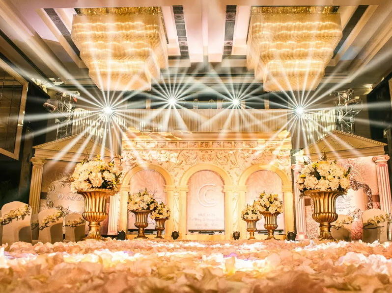 【红影婚礼】遇见你香槟金奢华风婚礼