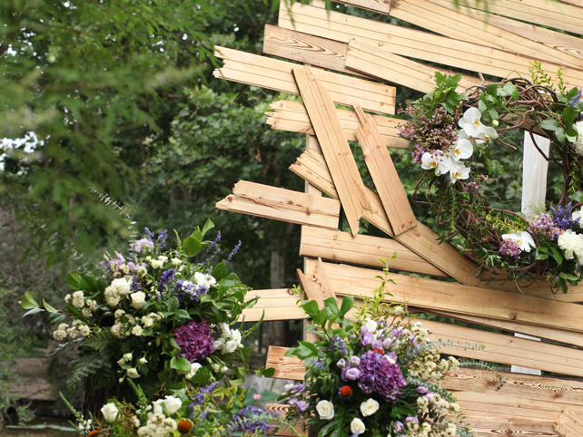 三只熊花艺|木质元素森系婚礼