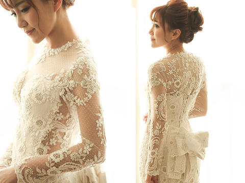 韩国品牌KOO JA YEON 婚纱超值套系