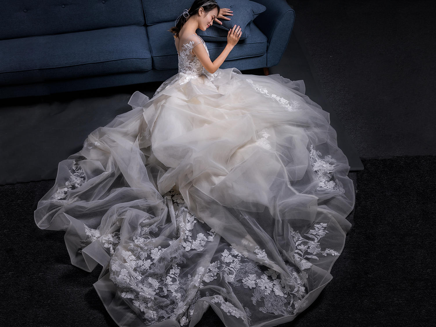 【禾·婚纱礼服】时尚精美主纱定制限时特惠套餐