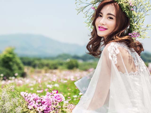 【杭州首尔】韩式婚纱套系——绿叶仙林A套