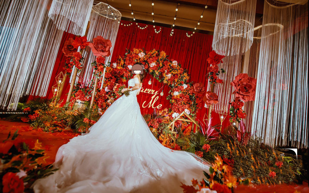 《恋》觅遇/红白色奢华韩风婚礼