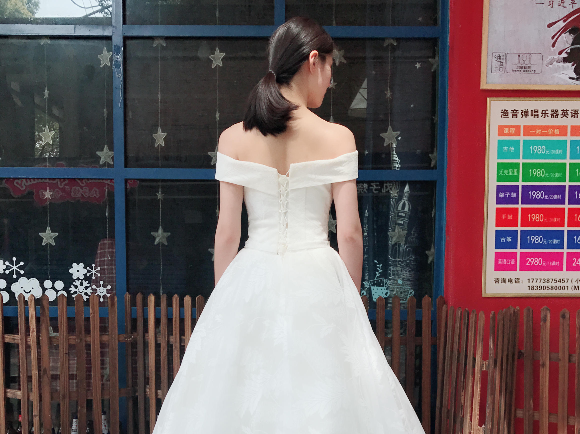 出门秀禾性感鱼尾主纱敬酒服西装伴娘服包含新娘跟妆