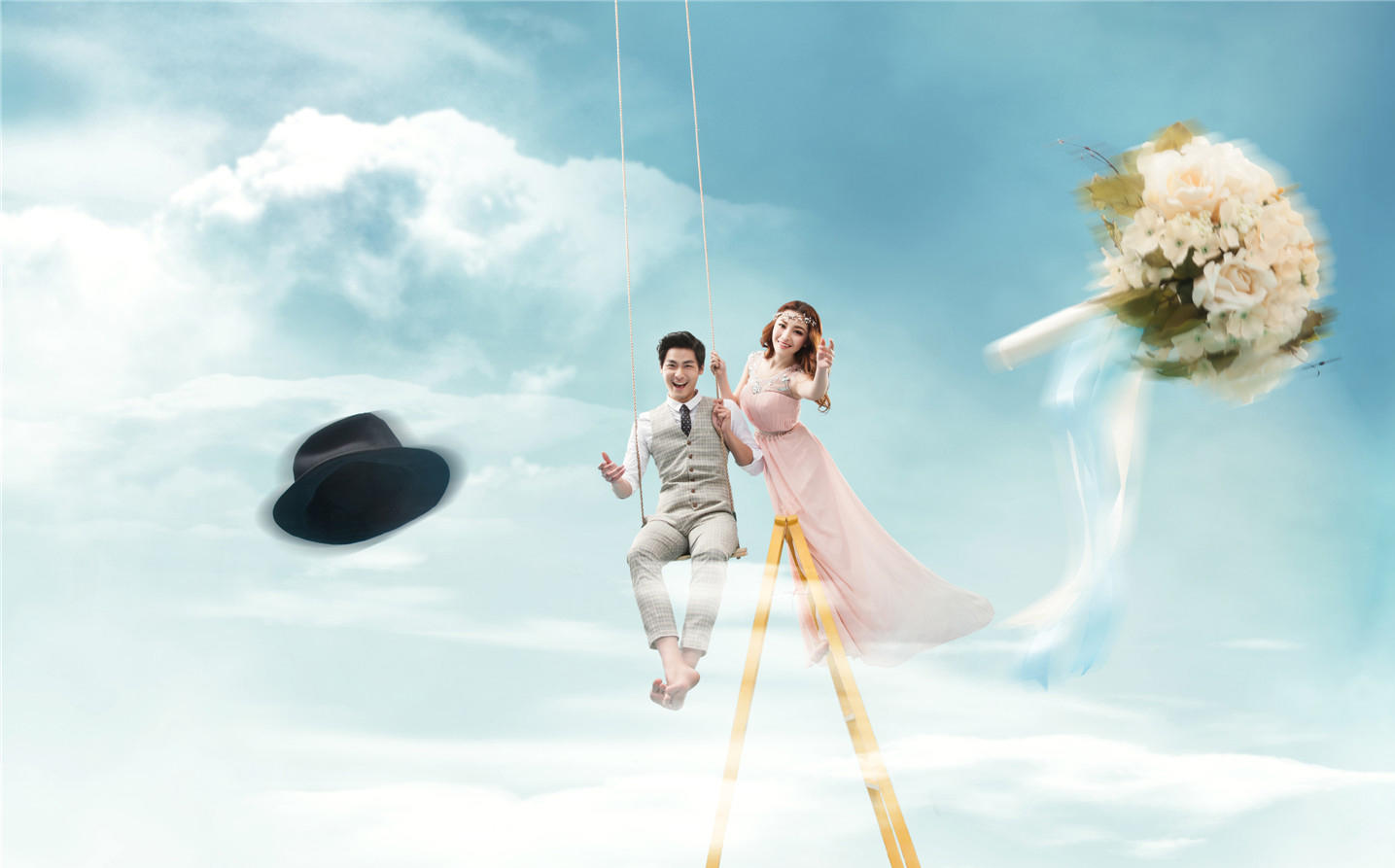 一生一世情定玫瑰婚纱套系（中西风格场景）