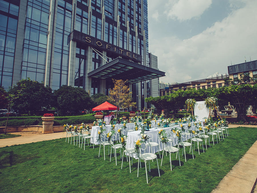 和韵 · 小清新婚礼 柠檬主题户外婚礼