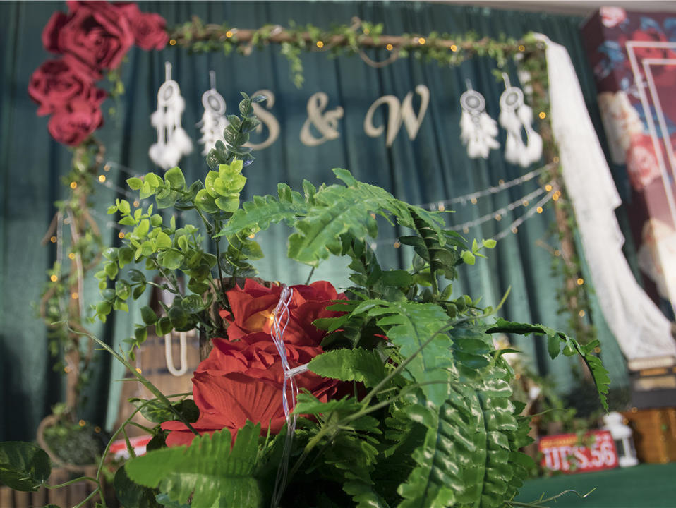 皓量婚礼私家定制——复古红绿