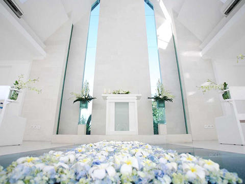 【巴厘岛 阿曼达】白色内陆小教堂婚礼