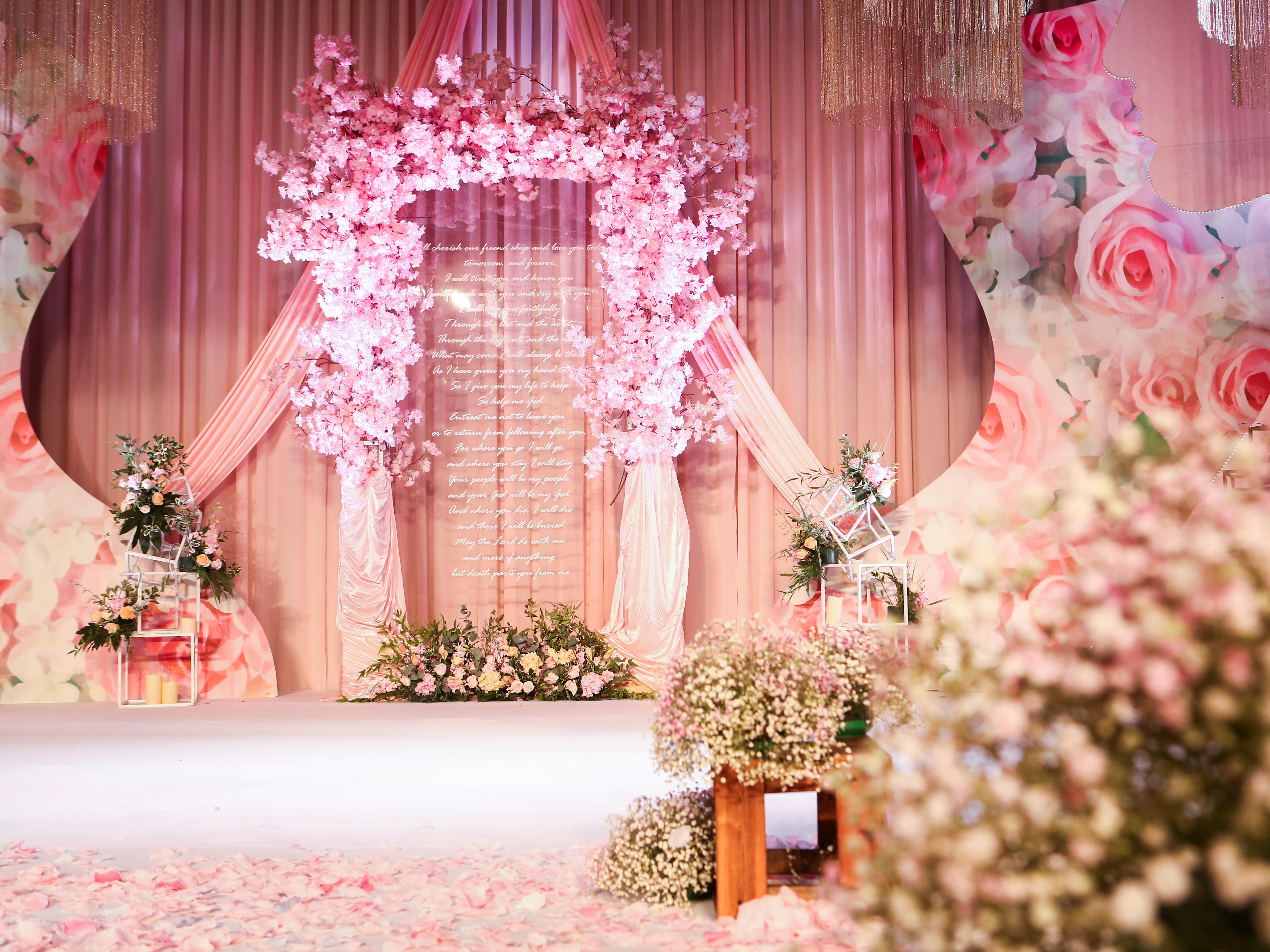 【爱度】余生-浪漫粉色主题婚礼