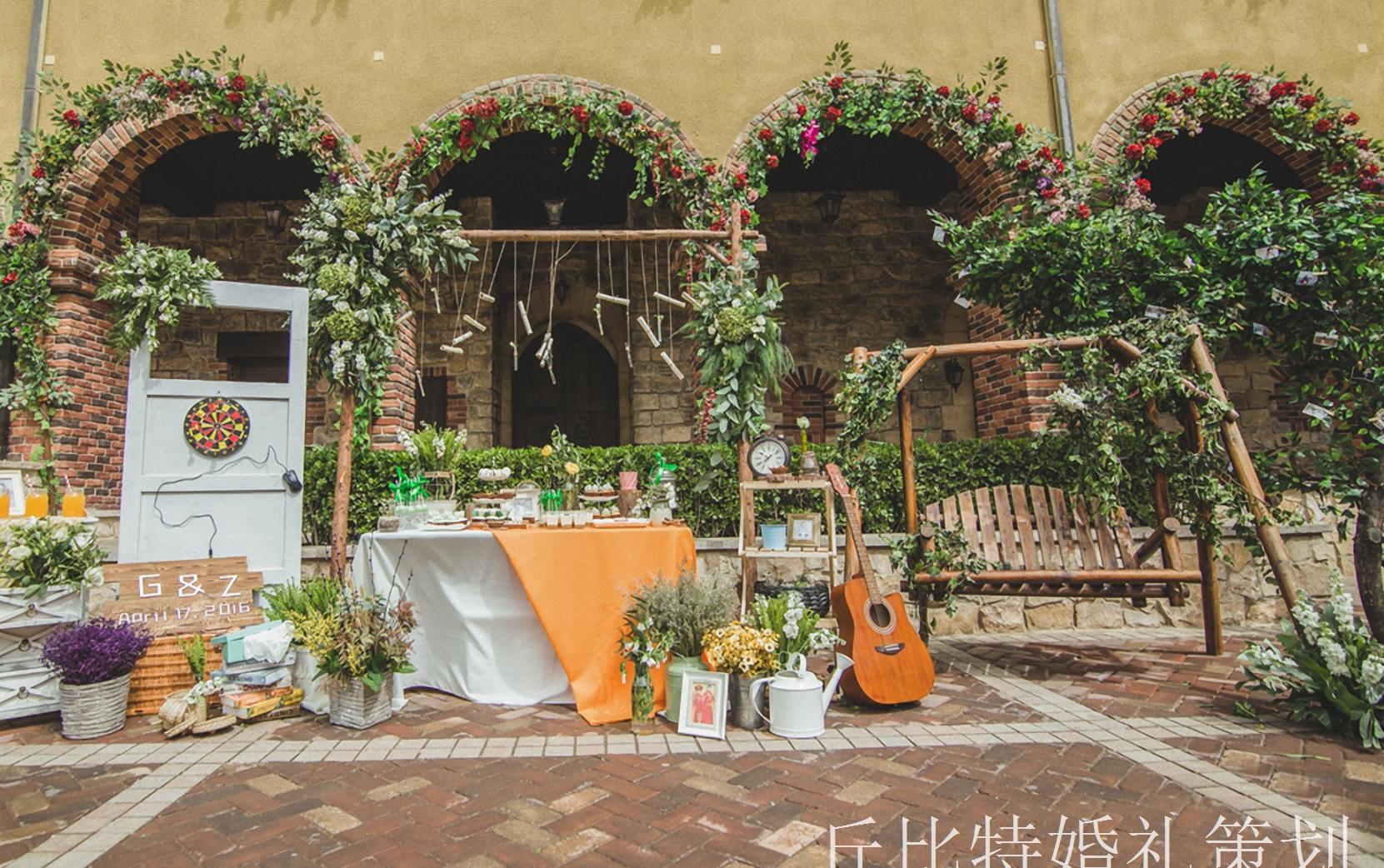 城堡户外  简约精致小清新【丘比特婚礼】
