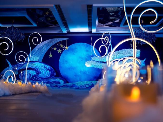 馨喜尚主题婚礼《星·月·夜》唯美星空