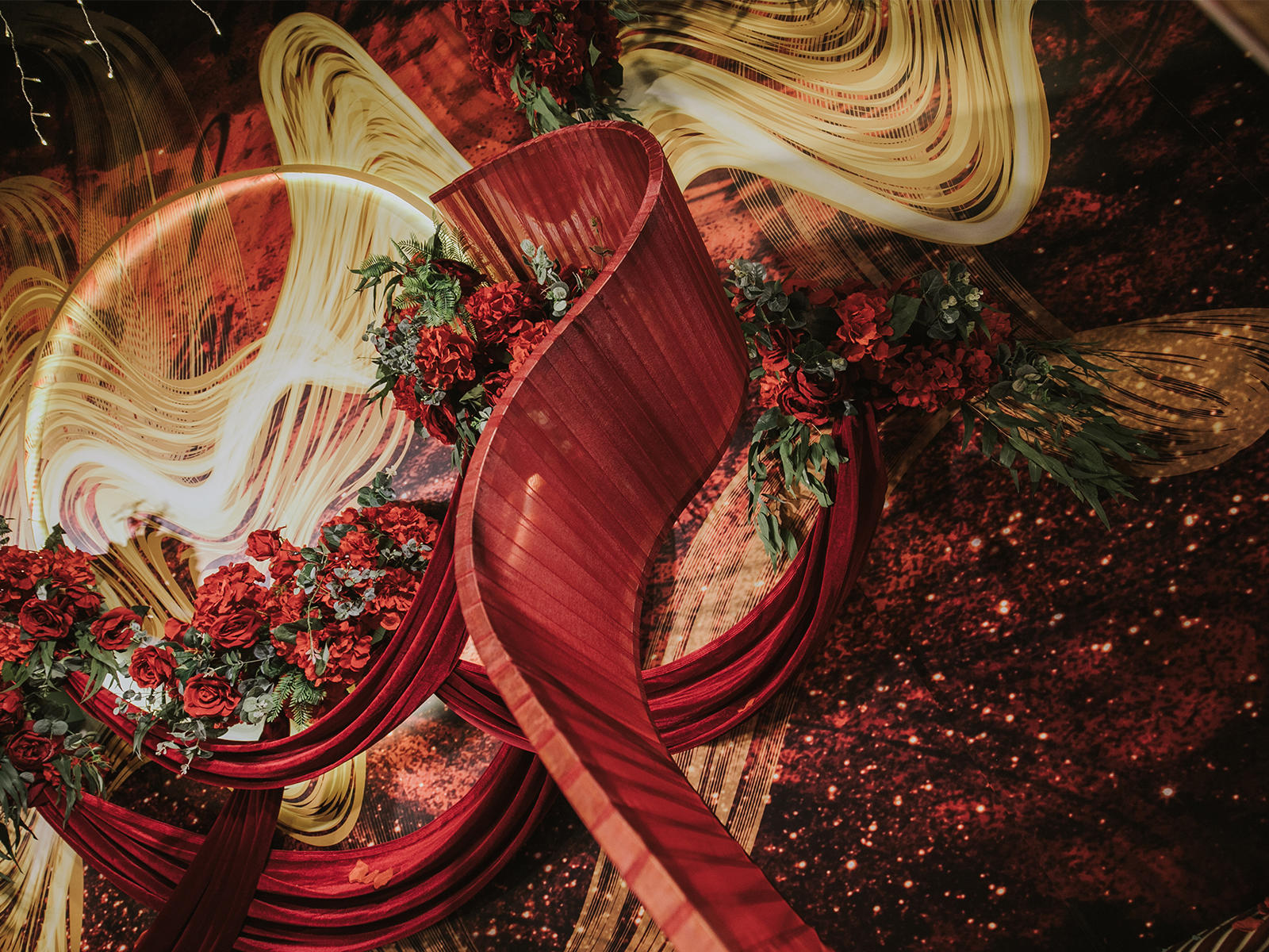 【绅薇婚礼】红金复古婚礼 · 灼灼