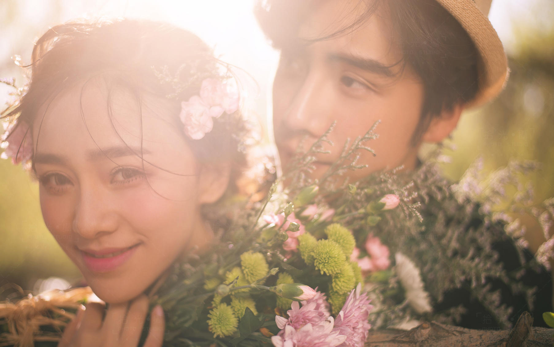 好评如潮 影像定制拍摄 婚纱照 精修底片100张