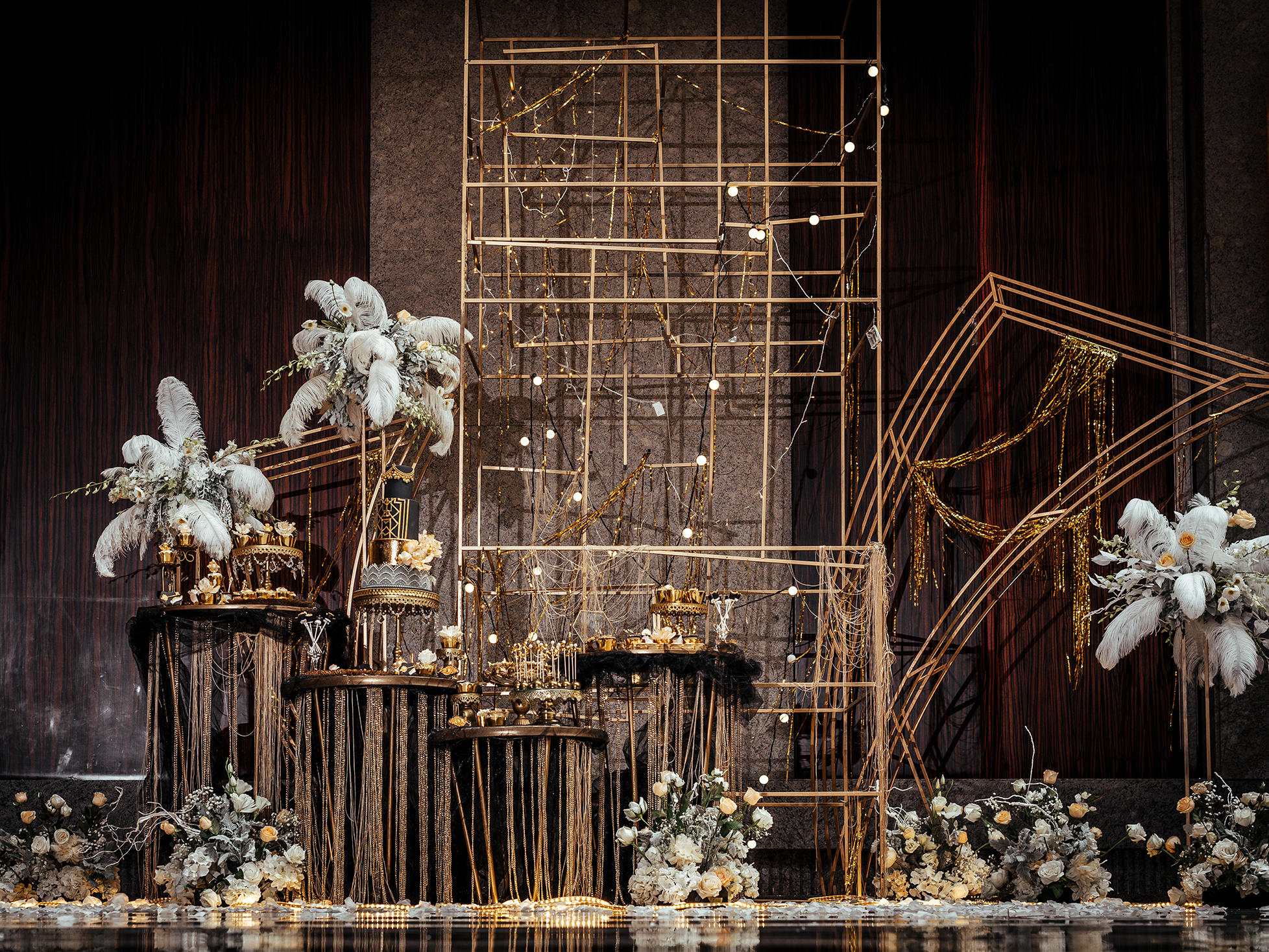 【西郊】盖茨比风/人气婚礼/户外草坪/含鲜花花艺