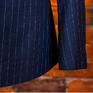 丁和江——【英伦绅士】蓝色条纹西服