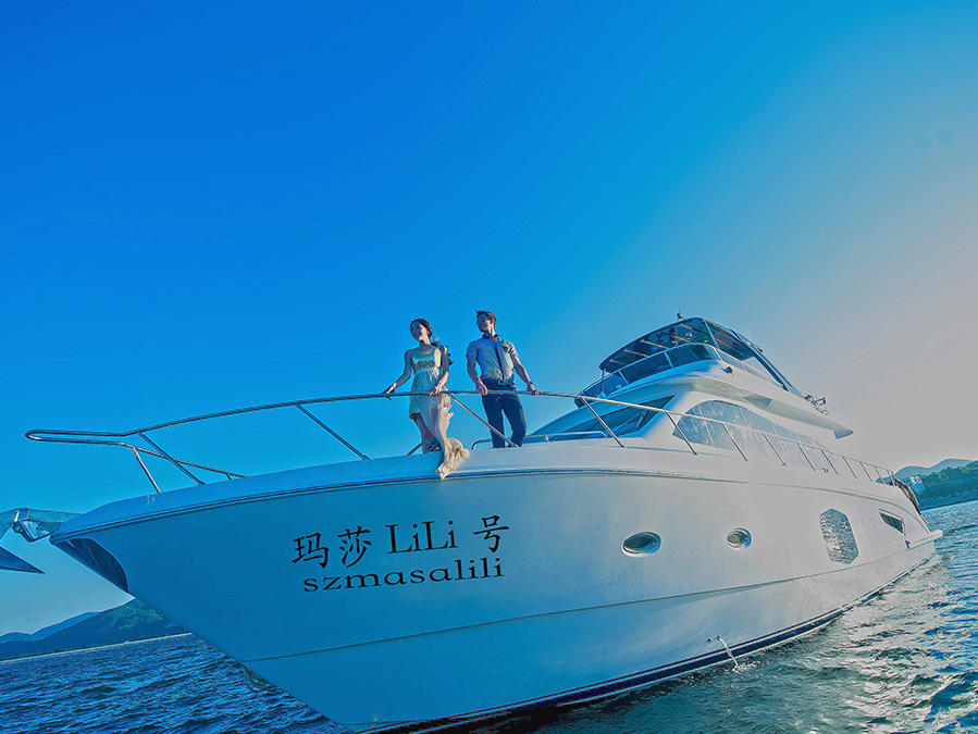 瑪莎LiLi＃出海游艇＋蔚藍(lán)海岸＋仙蹤林＃