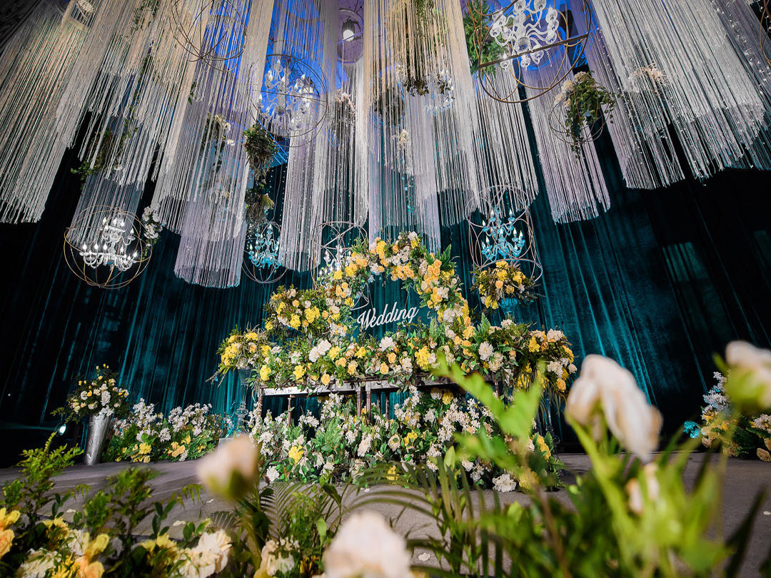 【拾光绿影】西式黄绿色森系大型主题婚礼