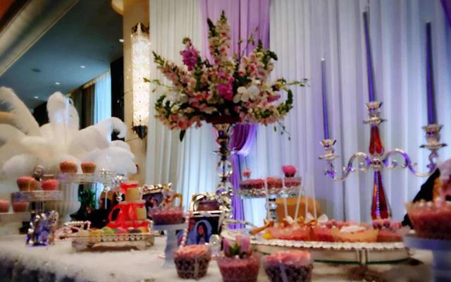 vallley cake---梦幻婚礼甜品台