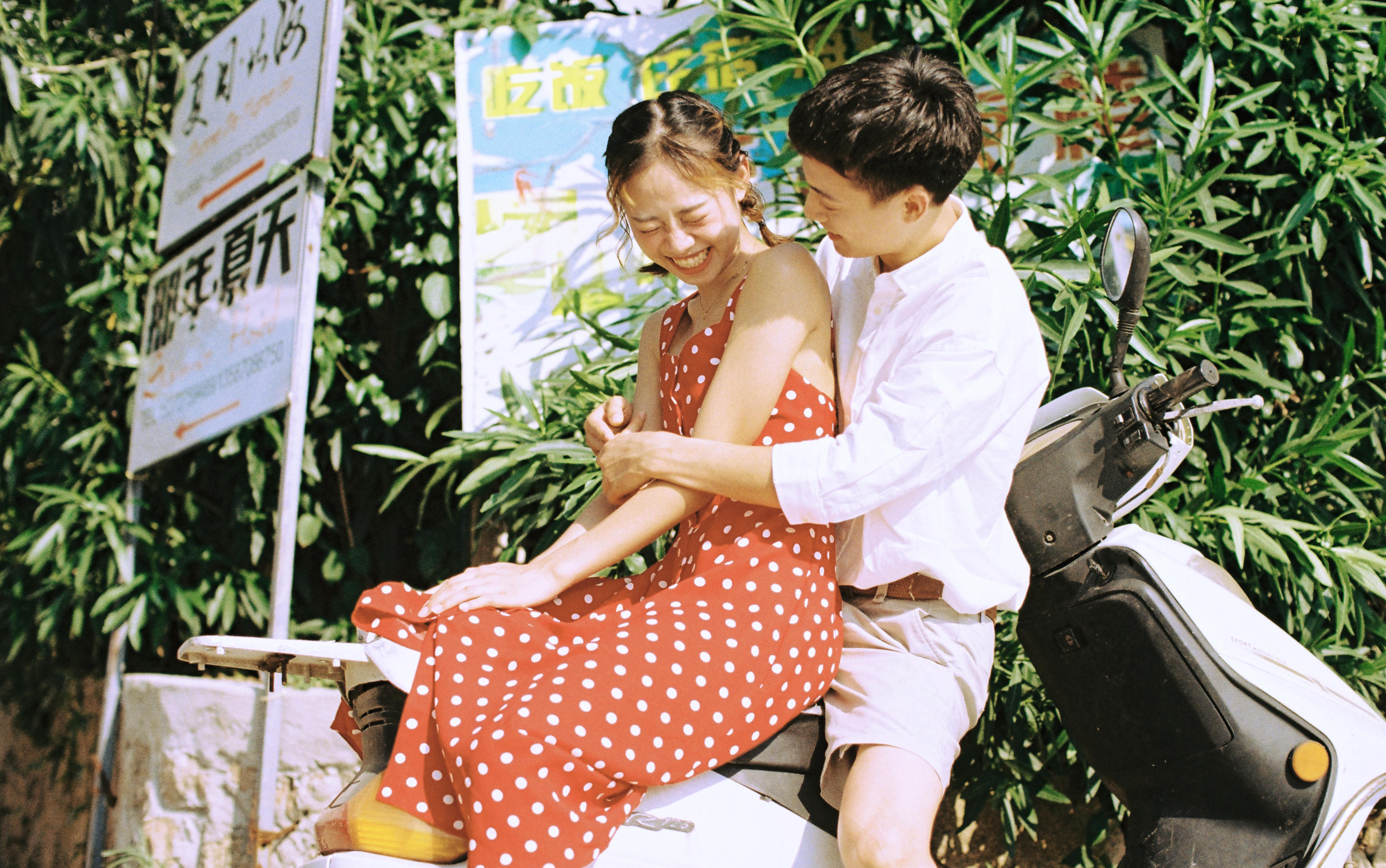 【麋森摄影】 文艺胶片婚纱 海和你和我