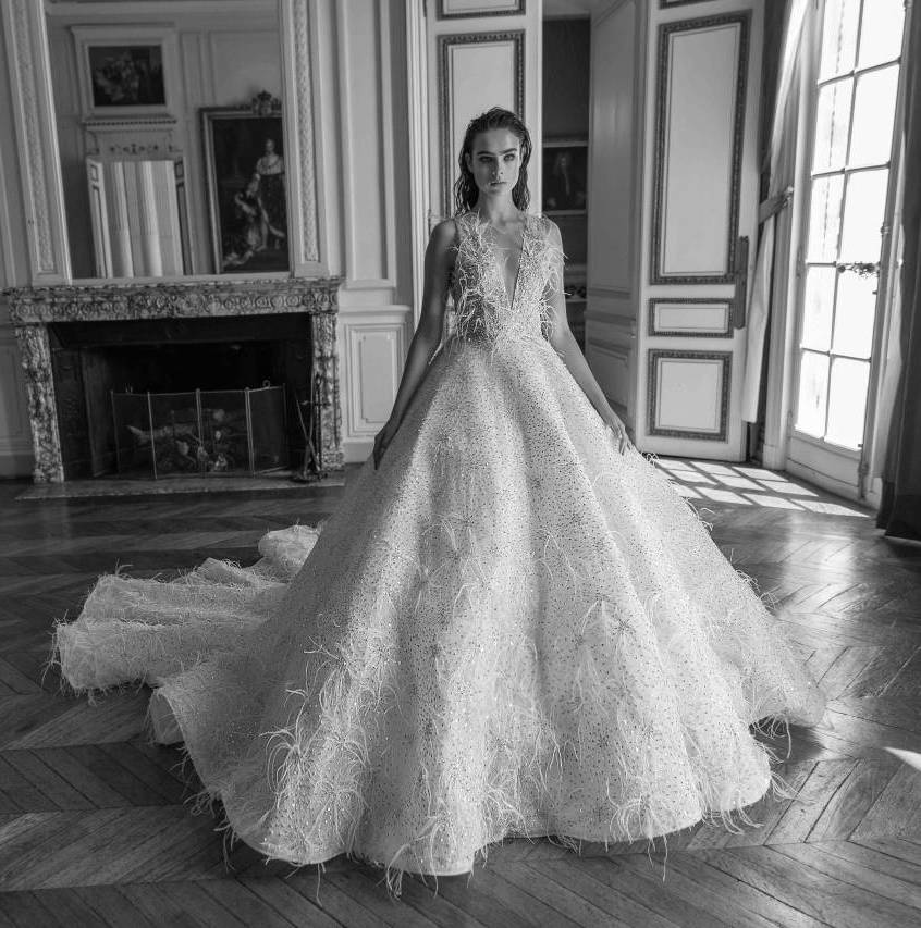 【低调的奢华】高定婚纱三件