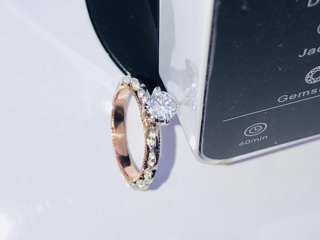 蒂维●斯特-【永恒、爱】18K钻戒 