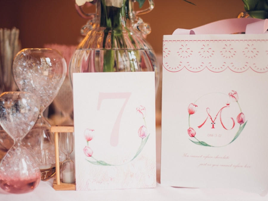 蜜和 —【紫色】浪漫婚礼：水晶沙漏（含策划费）