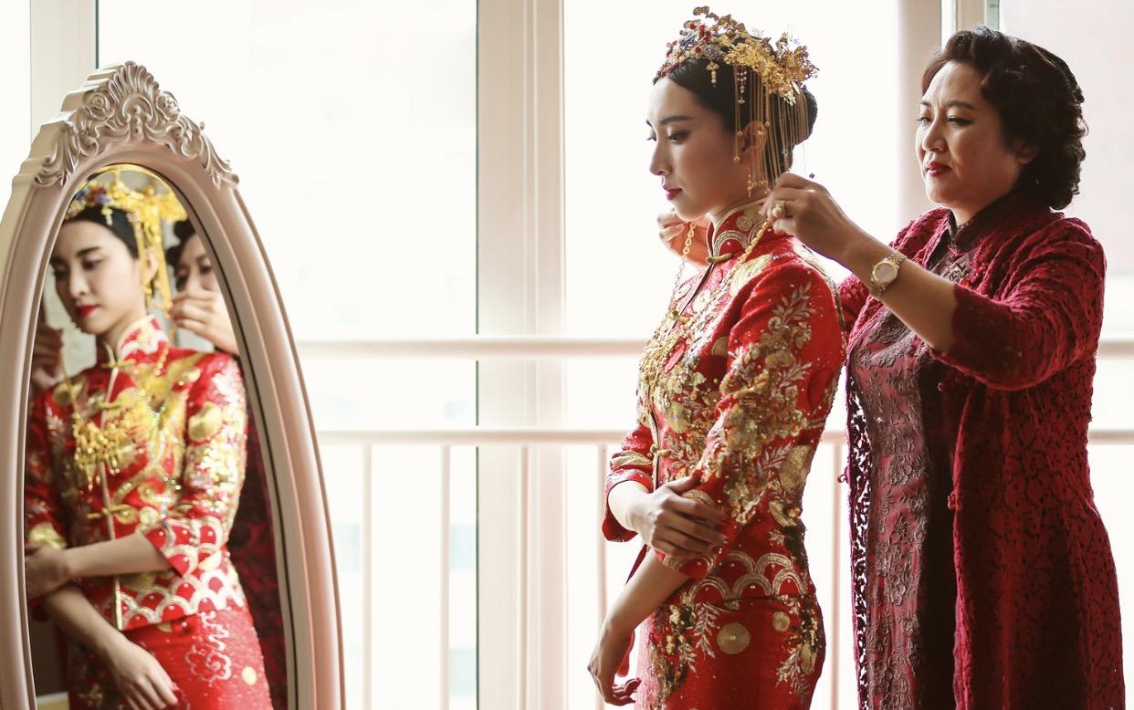 妈妈礼服  【纷葩烂漫】