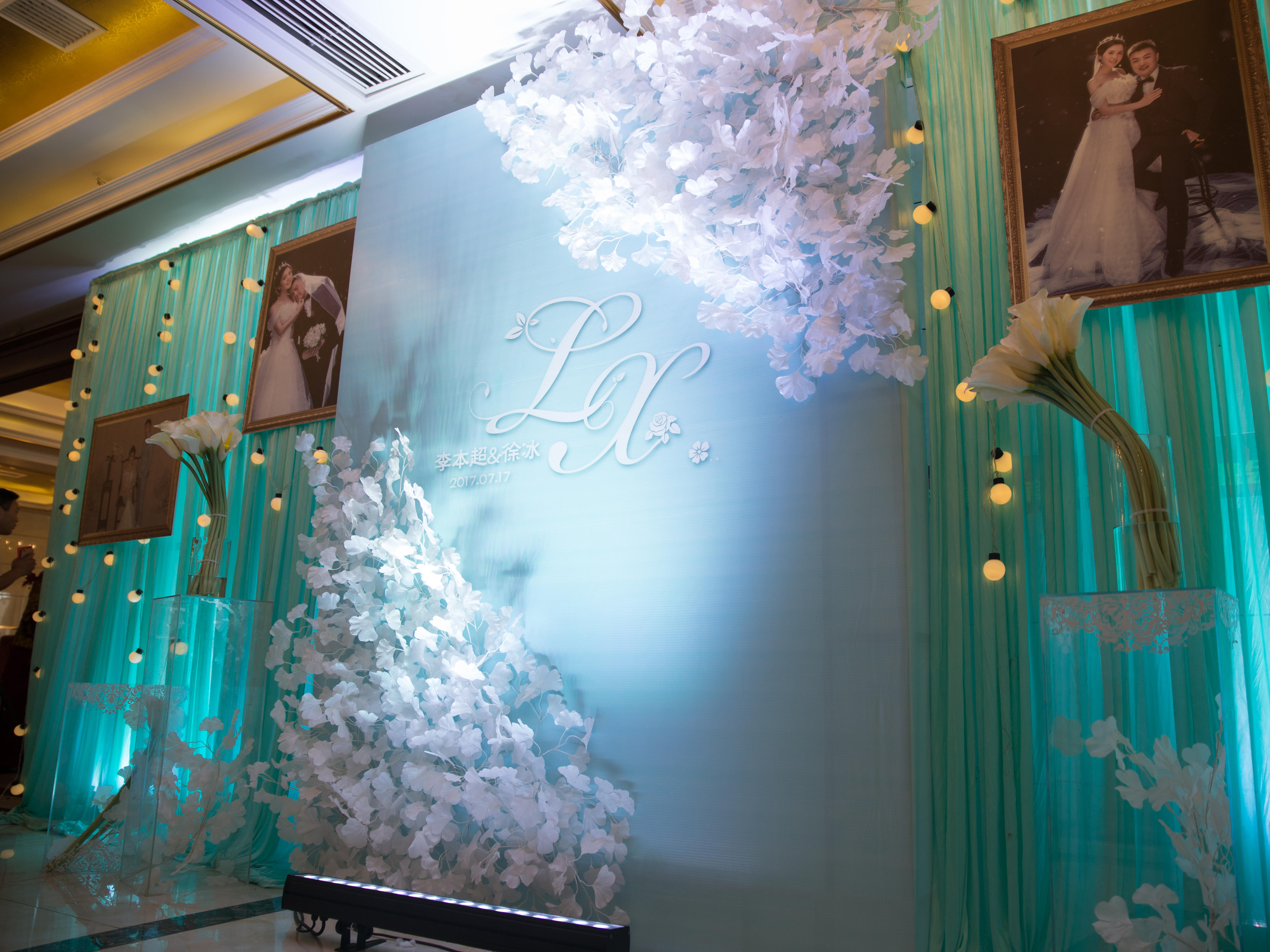 酒店里的蒂芙尼蓝系小清新风格