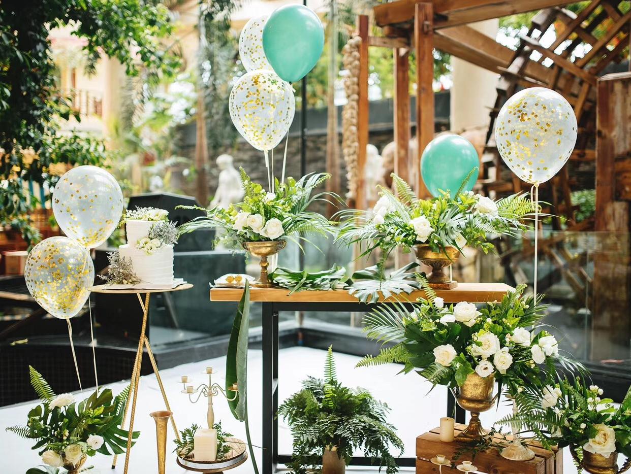 【千寻婚礼】自然风布幔鲜花场 黄河风情园 眀场