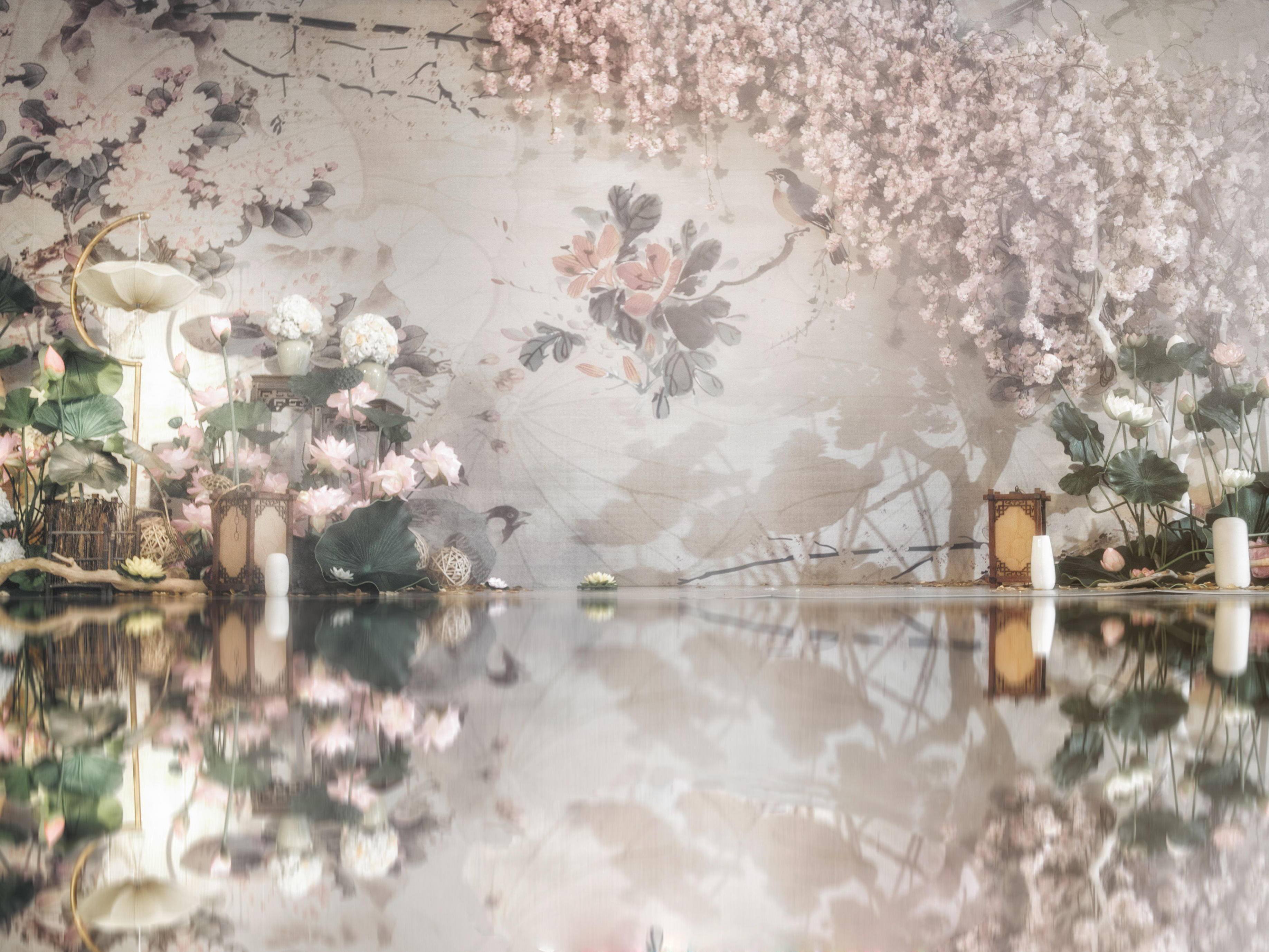 山水淡雅国风新中式·丹青荷丨DreamPark