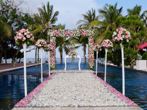 慕尚喜堂 巴厘岛 皇家珊川水台沙滩婚礼