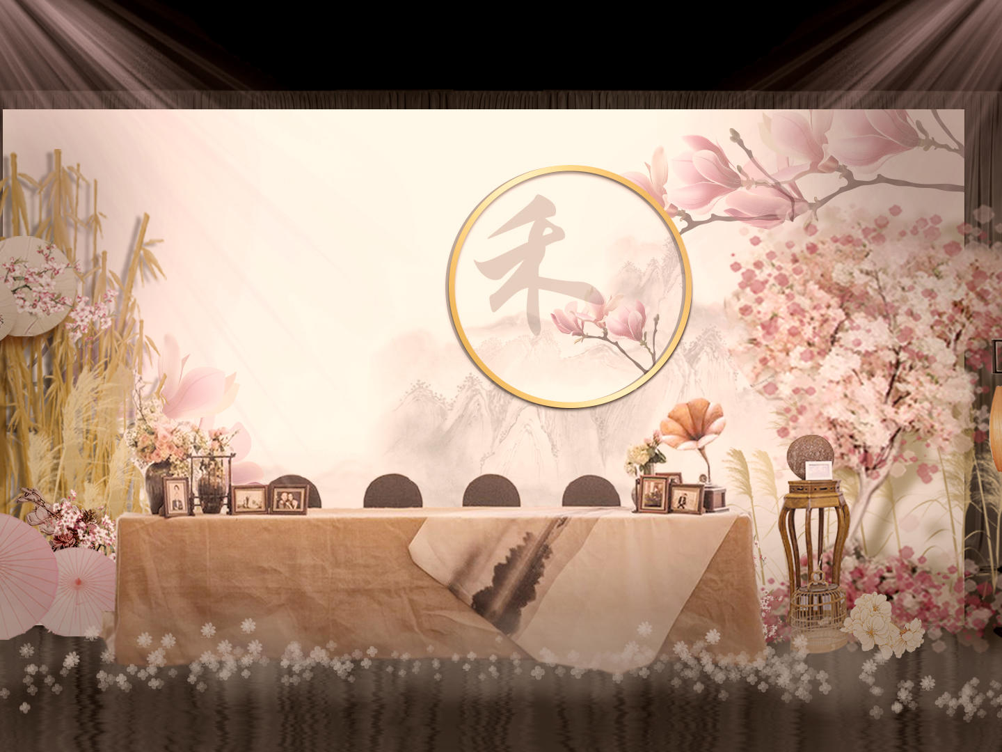 书香韵  古风新中式婚礼