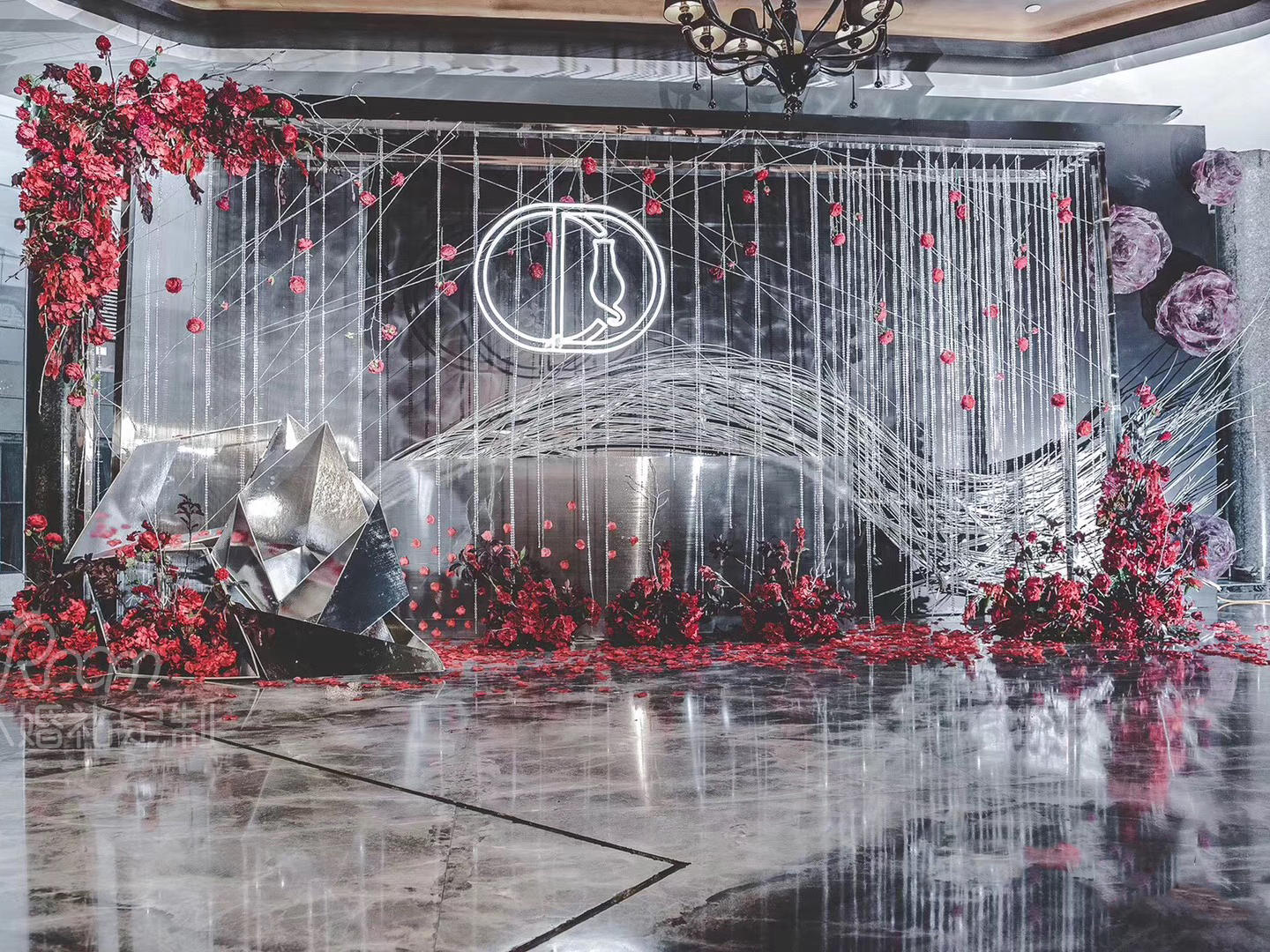 【2019热推风格】轻奢红黑色婚礼