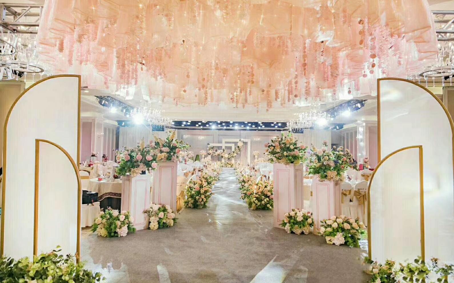 梦幻欧式浪漫小清新婚礼 静谧粉甜蜜婚礼 婚礼策划